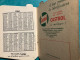 Petit Carnet Publicitaire Huile Moteur Castrol  Forme Bidon Dont Calendrier 1959 Et 1960: 32 Pages - Verzamelingen