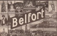 Z++ 22-(90) BELFORT - CARTE MULTIVUES - 2 SCANS - Belfort - Ville