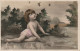 Z+ 27- JEUNE ENFANT SURVOLE PAR DES PAPILLONS - 2 SCANS - Scenes & Landscapes