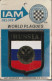 Z++ Nw- ( RUSSIA ) - WORLD PLAQUES - IAM DELUXE - PLAQUE AUTOMOBILE ADHESIVE SUR SUPPORT CARTONNE - Transport