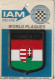 Z++ Nw- ( HUNGARY ) - WORLD PLAQUES - IAM DELUXE - PLAQUE AUTOMOBILE ADHESIVE SUR SUPPORT CARTONNE - Transport