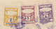 Italy. Somma Vesuviana. 1947. Marche Municipali (comunale) DIRITTI DI SEGRETERIA + URGENZA + STAMPATI, Su Documento - Ohne Zuordnung