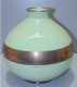 -JOLI VASE BOULE FAIENCE De TOURS Signé PINON MAURICE VINTAGE ART DECO XXe   E - Vasen