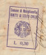 Italy. Mariglianella. 1939. Marca Municipale (comunale) DIRITTI DI STATO CIVILE L. 0,30, Su Documento - Non Classificati