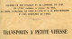 Instructions Générales.1926.Transport à Petite Vitesse.Chemins De Fer.Alsace-Lorraine.de L'Est.d'Etat.du Midi.du No - Eisenbahnverkehr