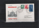 Schweiz Air Mail Swissair  FFC  2.11.1969 Genf - Bombay VV - Eerste Vluchten