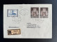 AUSTRIA 1956 REGISTERED LETTER VIENNA WIEN TO HARLINGEN 20-02-1956 OOSTENRIJK OSTERREICH EINSCHREIBEN - Storia Postale