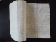 SINT-PIETERS-LEEUW. "Vercrijghbrief" Anno 1740 Op PERKAMENT - Manuscripts