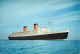 Navigation Sailing Vessels & Boats Themed Postcard Cunard RMS Queen Elizabeth - Velieri