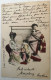 China Shanghai French Post Postmarked Postcard Mailed To Indochina Vietnam 1903 - Storia Postale