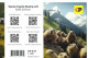 2024 Swiss Crypto Stamp 4.0 - ID 23** Marmotte Hiking Randonnée Tirage 7500 Exemplaires ! - Neufs