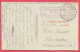 Vaux Ardennes - Carte Photo Convoi Allemand Face à L'église - Cachets " Reserv. Inft. Reg. 87 " / Guerre De 1914-18. - Autres & Non Classés