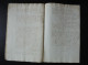 VEURNE Ste. Walburghe Anno 1728. Erfenis F.du Flocq - Manuscripts