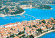 73669781 Rab Croatia Halbinsel Altstadt Hafen Fliegeraufnahme Rab Croatia - Croazia