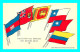 A853 / 199  Collection Des Drapeaux Des Nations Unies III - Werbepostkarten
