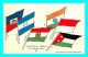 A853 / 201  Collection Des Drapeaux Des Nations Unies VI - Werbepostkarten