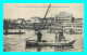 A854 / 279 60 - CREIL Barques à La Recherche Du Poisson Tué Par Le Dynamitage Du Pont De Fer - Creil
