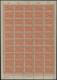 111-112 Flugpost Posthorn/Doppeldecker, 2 Werte Postfrisch Im Bogen **, BARSCHAT - Unused Stamps