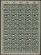 111-112 Flugpost Posthorn/Doppeldecker, 2 Werte Postfrisch Im Bogen **, BARSCHAT - Unused Stamps
