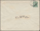 Deutsche Post Jerusalem 15.8.1911 Auf Umschlag U 5 Nach Georgental / Thüringen - Turquia (oficinas)