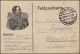 Feldpostkarte Wilhelm-Portrait Kais. Deutsche Feldpoststation 214 - 31.12.16 - Ocupación 1914 – 18