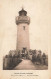 Le Croisic * Colonie St Louis , Sur La Jetée , Au Pied Du Phare * Enfants Lighthouse + CACHET Au Dos - Le Croisic