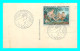 A860 / 349  Timbre F. BOUCHER Et Cachet Premier Jour 1970 Sur CPA Bordeaux - Cartas & Documentos