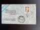 ARGENTINA 1954 AIR MAIL LETTER TUCUMAN TO VALPARAISO 05-03-1954 ARGENTINIE ARGENTINE - Covers & Documents