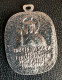 Médaillon Pendentif Médaille Religieuse Polonaise Milieu XXe "Vierge Marie / Jésus Christ / 1875" Pologne - Religion & Esotericism