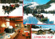 73668302 Hinterglemm Saalbach Lindling Alm Pferdeschlittenfahrt Kaminzimmer Hint - Sonstige & Ohne Zuordnung