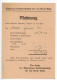 Germany 1940 Nachnahme Postcard; Melle - Allgemeine Ortskrankenkasse To Schiplage; 23pf. Meter With Slogan - Cartas & Documentos