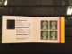 GB 1987 72p Barcode Booklet Complete Square Tab SG GC1 B - Markenheftchen