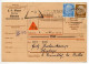 Germany 1938 Nachnahme Postcard; München - F.C. Mayer; 20pf. & 3pf. Hindenburg; WHW Slogan Cancel - Cartas & Documentos