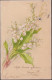 CPA MUGUET Porte-bonheur 1904 Carte +timbre 1904 +/- 9x14cm #118021 - Andere & Zonder Classificatie
