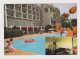 RWANDA Kigali Hotel Des Mille Collines, Pool Area, Room Interior, View Vintage SABENA Photo Postcard RPPc (67389) - Hotels & Gaststätten