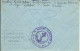 FRANCE LETTRE FM MARINE FRANCAISE CACHET BLEU + HEXAGONAL POUR ANGOULEME ( CHARENTE )    LETTRE COVER - Poste Navale