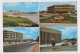 QATAR Doha Four Views Customs Circle, Flower Clock, Customs Street, Rayan Street, Vintage Photo Postcard RPPc (692) - Qatar