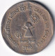 INDIA COIN LOT 115, 1 RUPEE 1990, CARE FOR THE GIRL CHILD, BOMBAY MINT, XF, SCARE - Indien