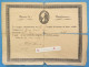 ● Certificat D'indigence Lyon 1889 François Xavier GRENY Comité De Secours - Historische Dokumente