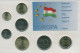 Ungarn 1995/2003 Kursmünzen 1 - 100 Forint Im Blister, St (m5358) - Ungheria