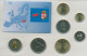 Ungarn 1995/2003 Kursmünzen 1 - 100 Forint Im Blister, St (m5358) - Hongarije