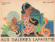 Delcampe - AUX GALERIES LAFAYETTE * 9 Publicités Illustrateur Silvestre * Exposition Coloniale Vincennes 1931 éthnique Ethno Ethnic - Reclame