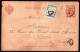 Russie Entier Postal 1898 Taxé France - Entiers Postaux
