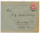 Germany 1935 Cover & Letter; Falkenberg (Bz. Halle) To Schiplage; 12pf. Friedrich V. Schiller Stamp - Cartas & Documentos