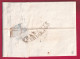 MARQUE 60 NEUILLY SEINE GRIFFE LFR3 POUR FRANCOMONT PRES VERVIERS PAYS BAS 1823 LETTRE - 1801-1848: Précurseurs XIX