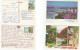 2 JAMAICA View Postcards BIRD PARROT Stamps To GB USA Birds  Postcard - Jamaica (1962-...)