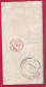 CAD POSTES SERVICE DE PARIS EN ROUGE POTHION 2045 POUR PARIS TRIBUNAL DE LA SEINE LETTRE - 1801-1848: Précurseurs XIX