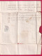 CAD TYPE 14 LORRIS LOIRET BOITE RURALE EN ROUGE B COURTIGIS LETTRE - 1801-1848: Précurseurs XIX
