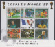 CENTRAL AFRICAN REPUBLIC 1998 FOOTBALL WORLD CUP 2 S/SHEETS SHEETLET AND 4 STAMPS - 1998 – Frankreich