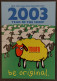 Carte Postale (Tower Records) Illustration : Mariano Fe De Leon (2003 Year Of The Sheep) (moutons) - Werbepostkarten
